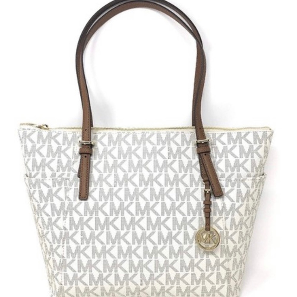 Michael Kors East West TZ Tote MK Signature PVC